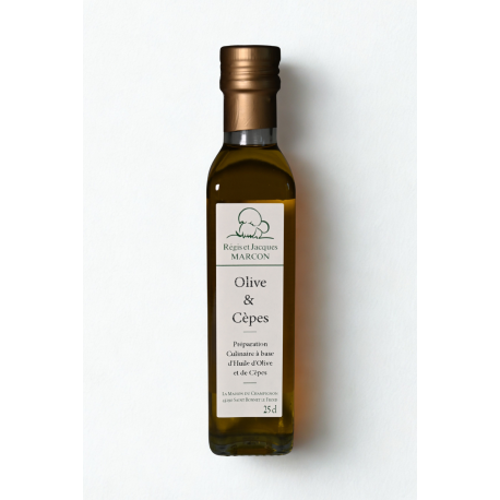 Huile Olive et Cèpes